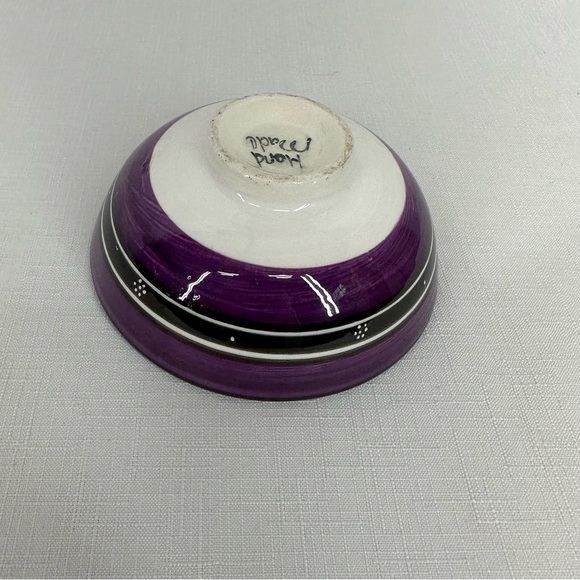 Turkish Handmade Hand Painted Small Trinket Bowl 4.7” - Picture 7 of 13